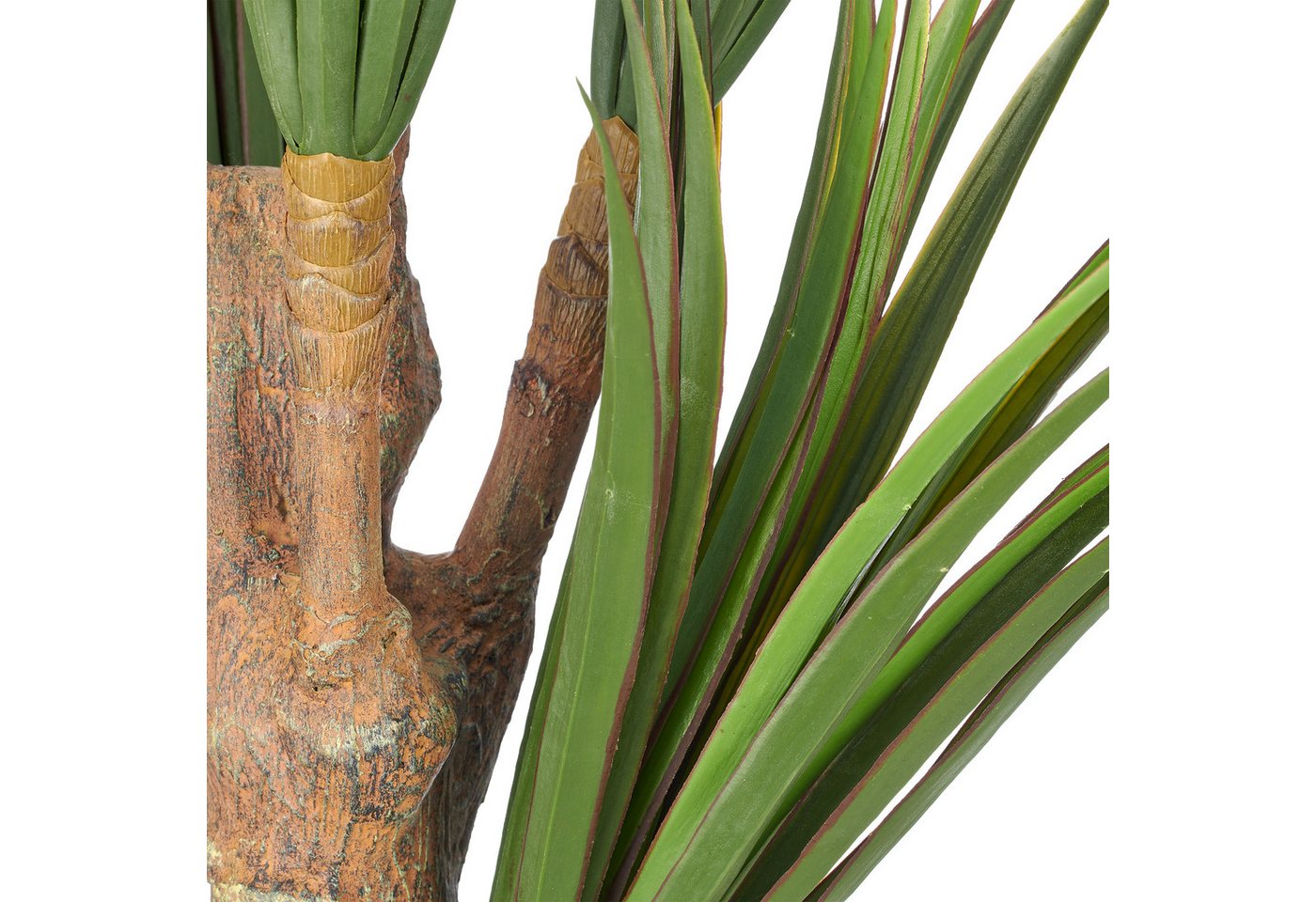 Kunstpflanze Dracaena, Creativ green, Höhe 150 cm, mit naturgetreuem Blattwerk