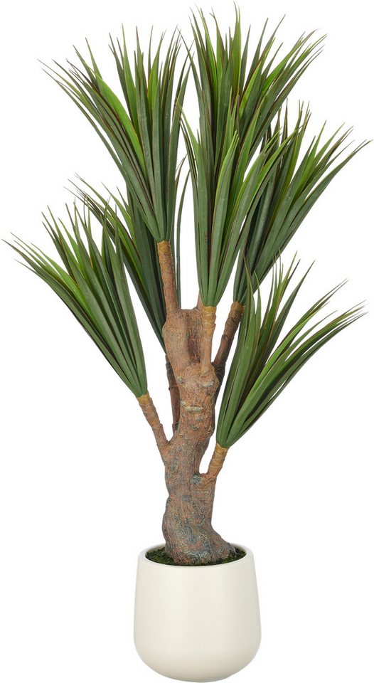 Kunstpflanze Dracaena, Creativ green, Höhe 150 cm, mit naturgetreuem Blattwerk Bild 2