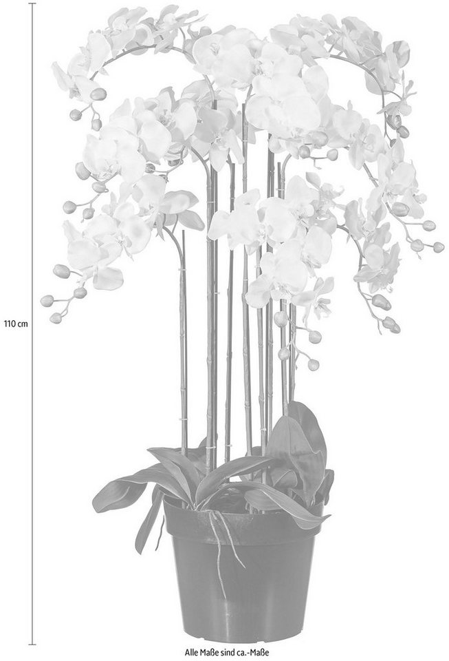 Kunstpflanze Orchidee, Creativ green, Höhe 110 cm