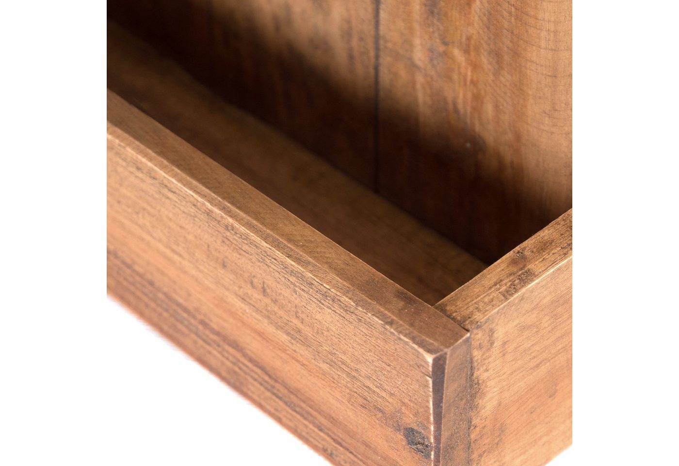 DESIGN DELIGHTS Wandregal WANDREGAL "DAYA", Massivholz, 65 cm, Holzregal mit Ablage Bild 3