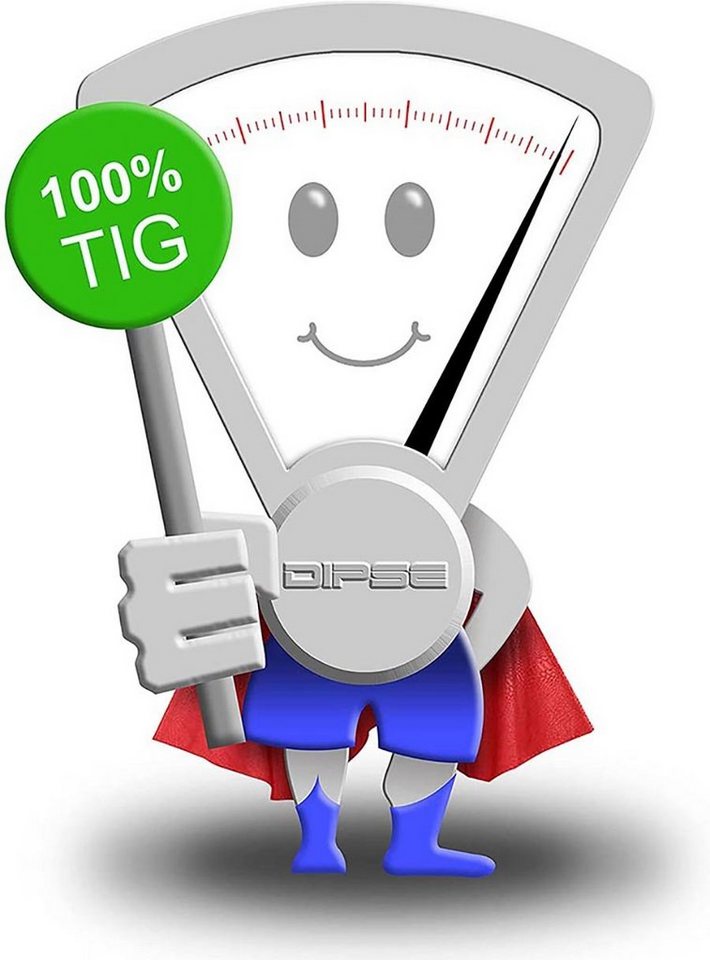 Dipse Feinwaage Parcel 10 - Paketwaage Briefwaage mit 0,5g Teilung u. 10kg Kapazität Bild 5