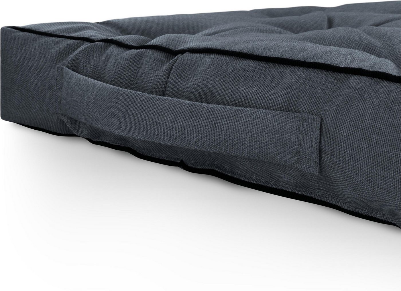 Aspero Sitzauflage 6 Stuhlkissen 45x45 cm Murcia, Gepolsterte Outdoor Auflage mit Steppung Bild 5