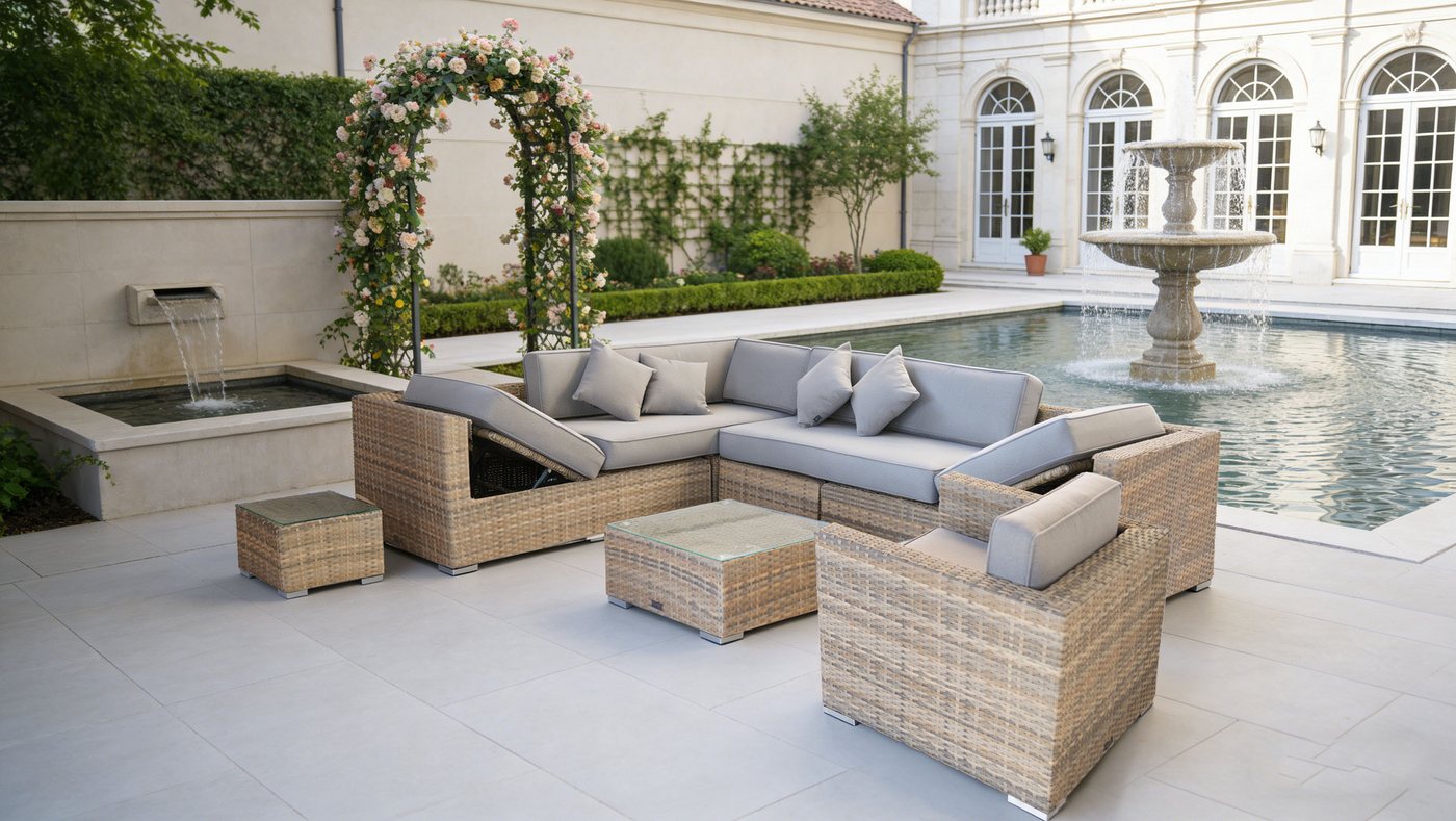 Ragnarök Möbel-Design Gartenlounge-Set gartenlounge set