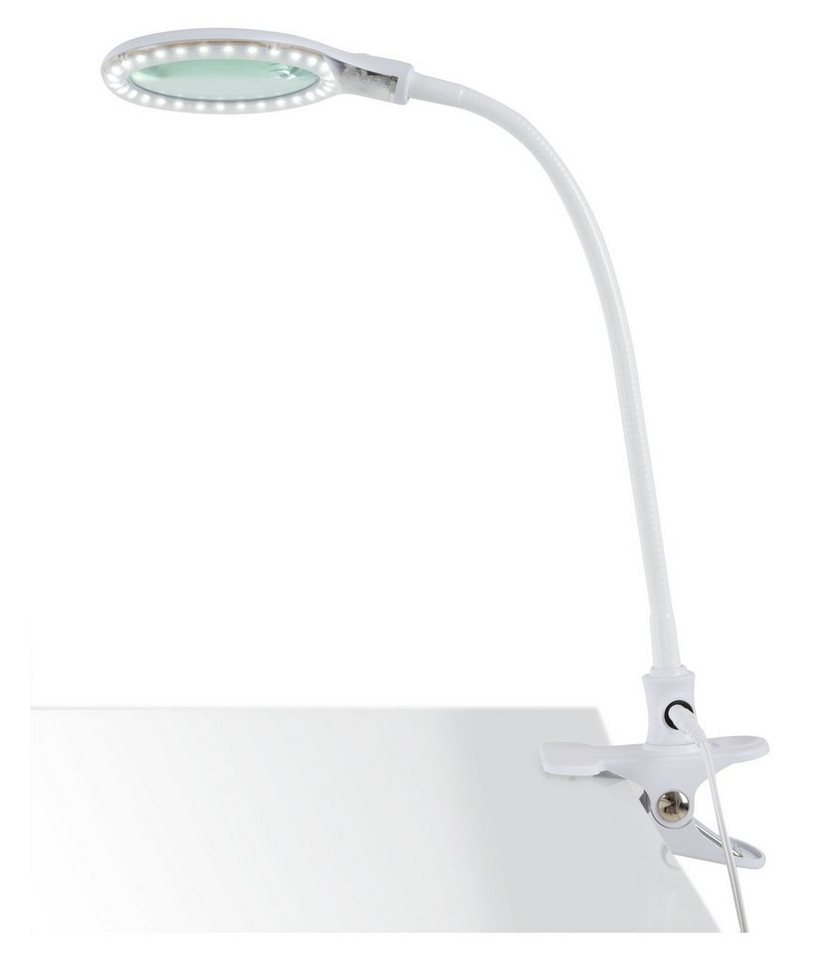 Showlite Lupenlampe LL-3036D Tisch-Lupenleuchte, 1,75-Facher Vergrößerung, LED fest integriert, Tageslichtweiß, Leselupe mit Licht für Senioren mit 3 Dioptrien Bild 5