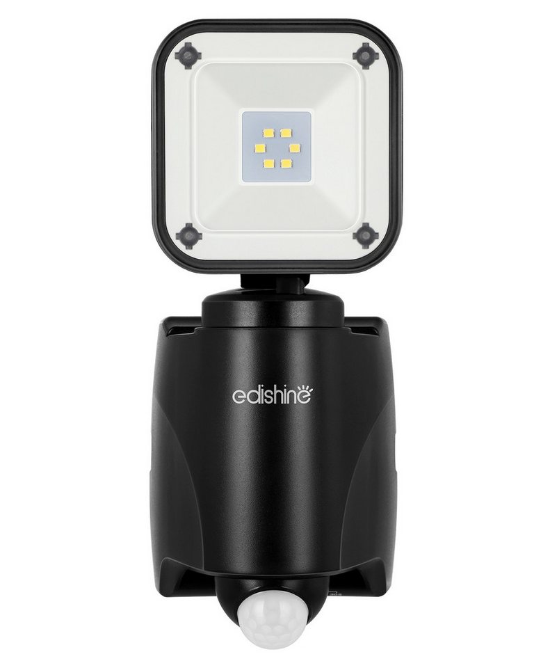 EDISHINE LED Wandstrahler mit Bewegungsmelder Außen, Batterie Strahler, LED fest integriert, IP44, Verstellbar Bild 3