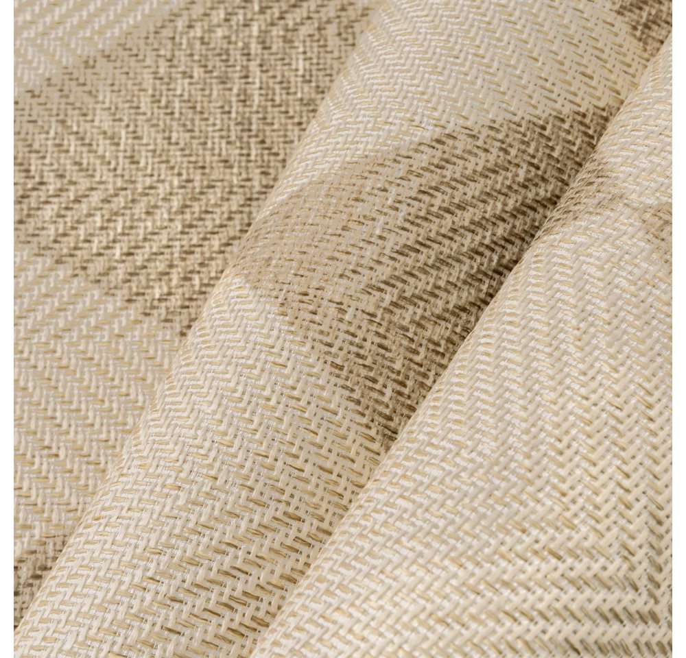 PURECOZY Teppich Juteteppich Innenteppiche Karomuster Modernes Design, Rechteckig, Höhe: 5 mm, 120x180cm Juteteppich Karomuster Innenteppich Bild 4