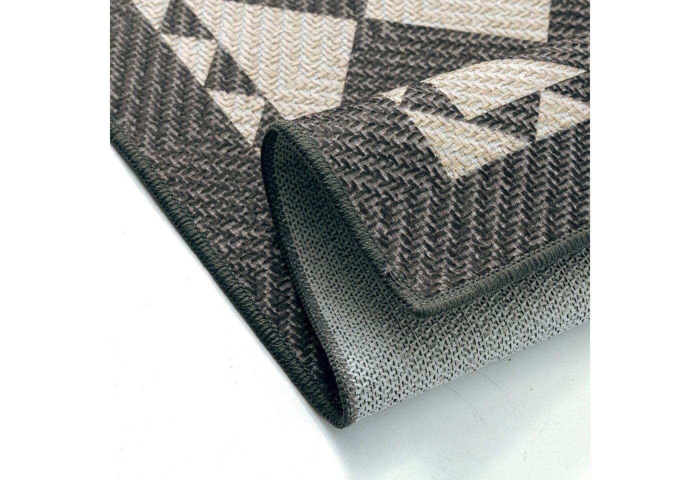 PURECOZY Teppich Juteteppich Innenteppiche Karomuster Modernes Design, Rechteckig, Höhe: 5 mm Bild 5