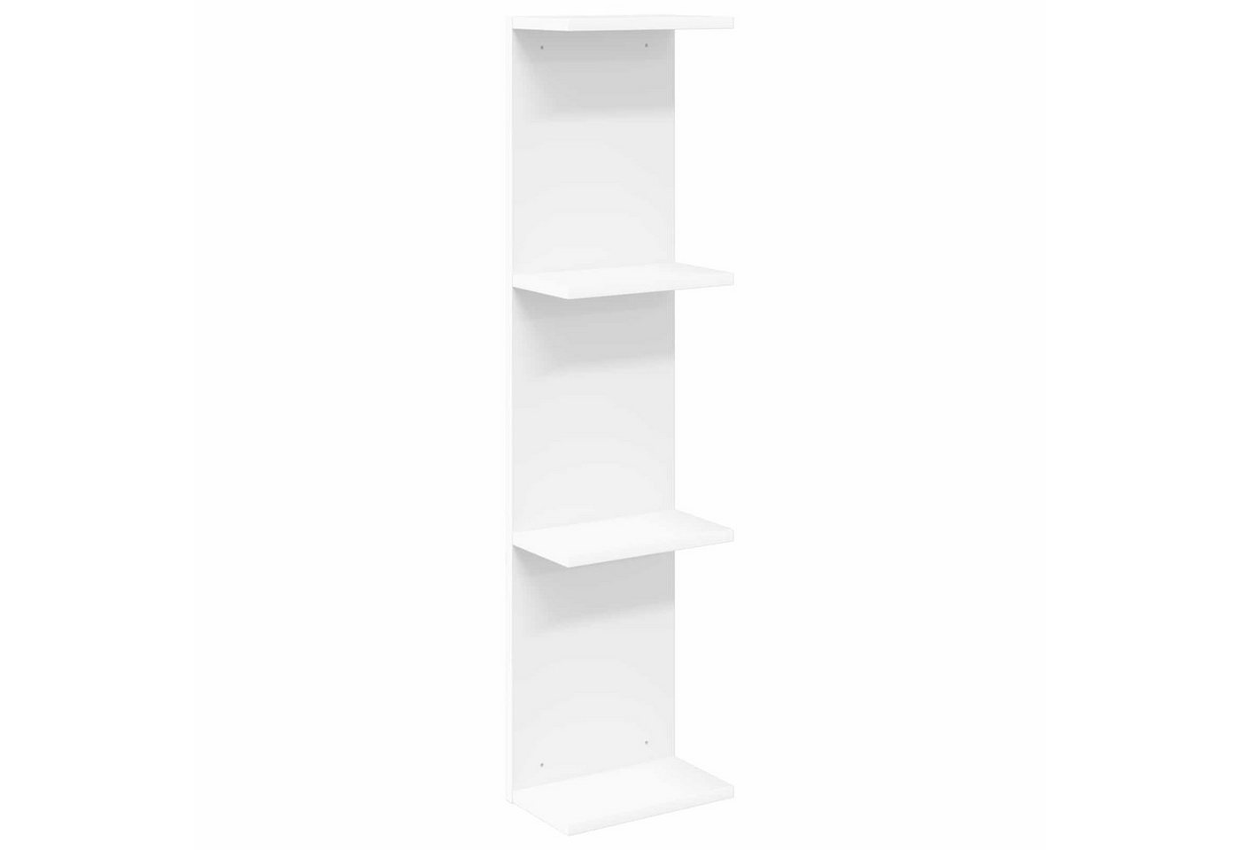 vidaXL Regal Wandregal Weiß 25 x 15 x 100 cm Holzwerkstoff, 1-tlg. Bild 3