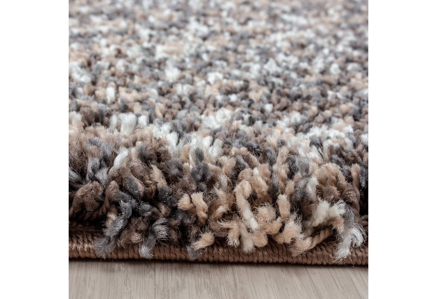 Stilvoll Günstig Hochflor-Teppich Teppich für den Flur oder Küche Meliertes Design, Läufer, Höhe: 30 mm