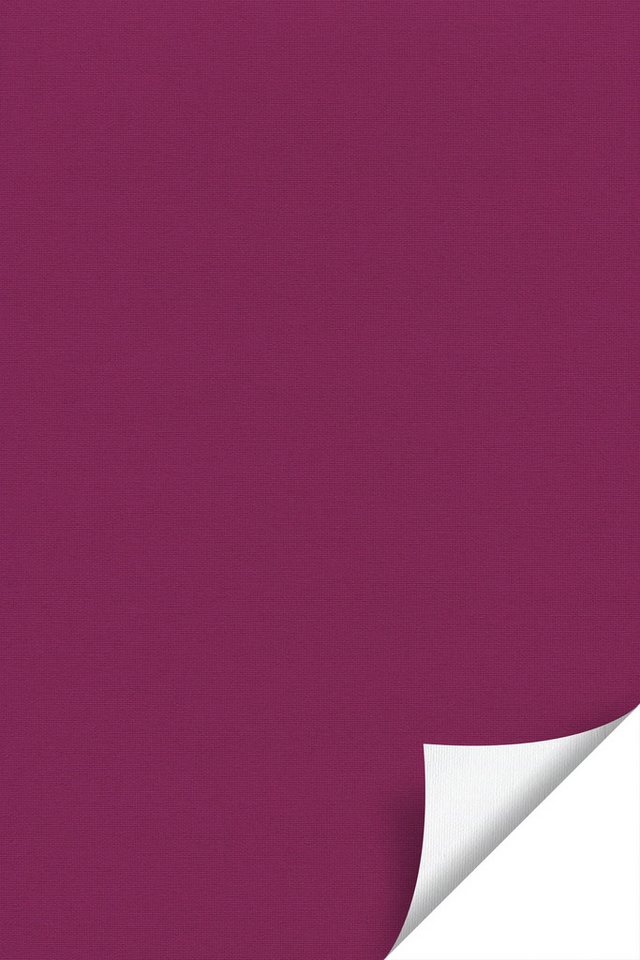 Verdunklungsrollo Verdunkelungsrollo Dunkelmagenta, LYSEL®, abdunkelnd, HxB 190x152.5cm Bild 5