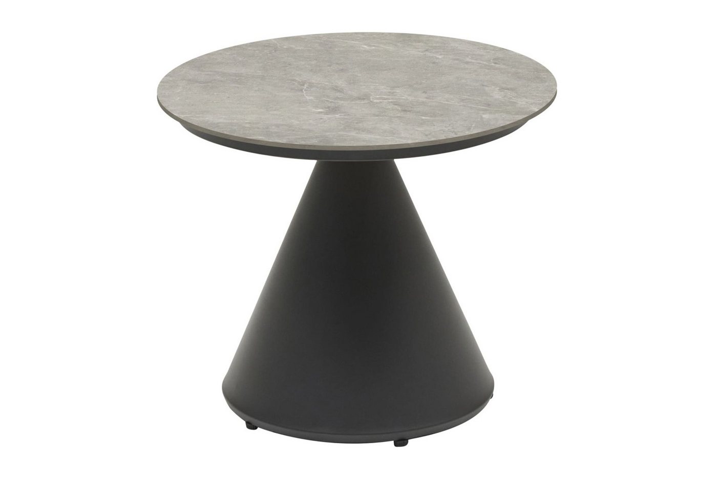 dasmöbelwerk Gartentisch Couchtisch Madison Beistelltisch Gartentisch Ø50x43 Betonoptik Keramik Bild 2