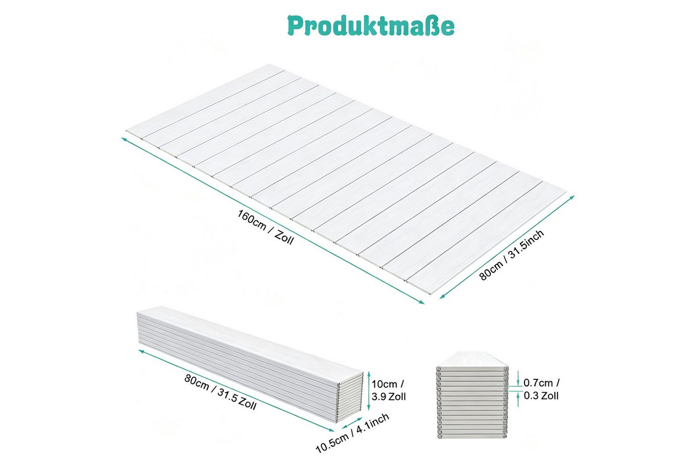 Rutaqian Badewannenablage Badewannenablage PVC, faltbares Badewannenbrett mit Tablet Halter, Badewannen Tablett mit Wärmeisolierung für Buch, Handy und Getränke Bild 3