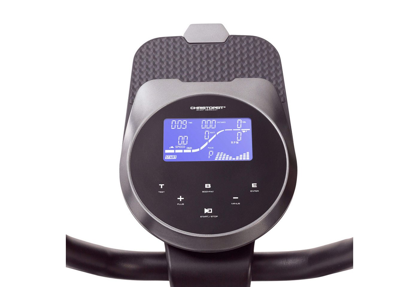 Christopeit Sport® Ergometer EM 8000 (Kinomap App kompatibel), 150 kg max. Benutzergewicht, Fahrrad, 32 Widerstandsstufen Bild 2
