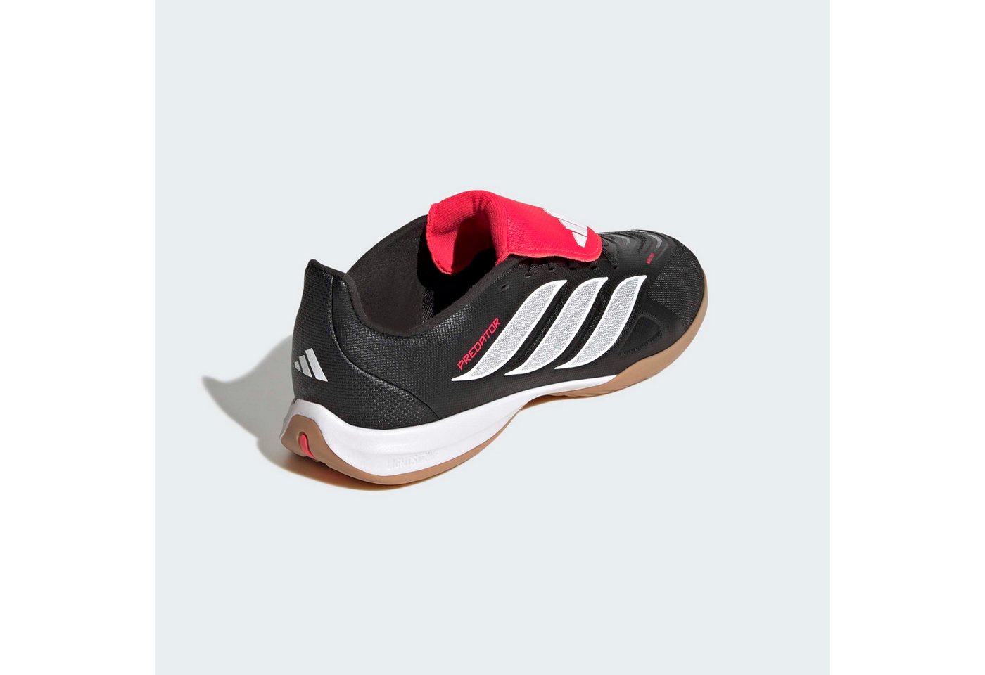 adidas Performance PREDATOR LEAGUE KIDS, HALLENBÖDEN, UMSCHLAGBARE ZUNGE Fußballschuh für Kinder & Jugendliche Bild 3