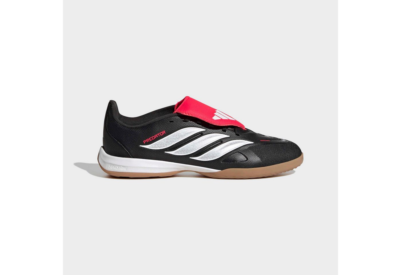 adidas Performance PREDATOR LEAGUE KIDS, HALLENBÖDEN, UMSCHLAGBARE ZUNGE Fußballschuh für Kinder & Jugendliche Bild 4