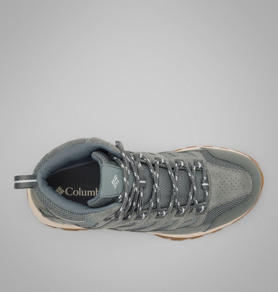 Columbia CRESTWOOD™ MID WATERPROOF Wanderschuh knöchelhohe Form, wasserdichte Ausführung, profilierte Gummilaufsohle Bild 5