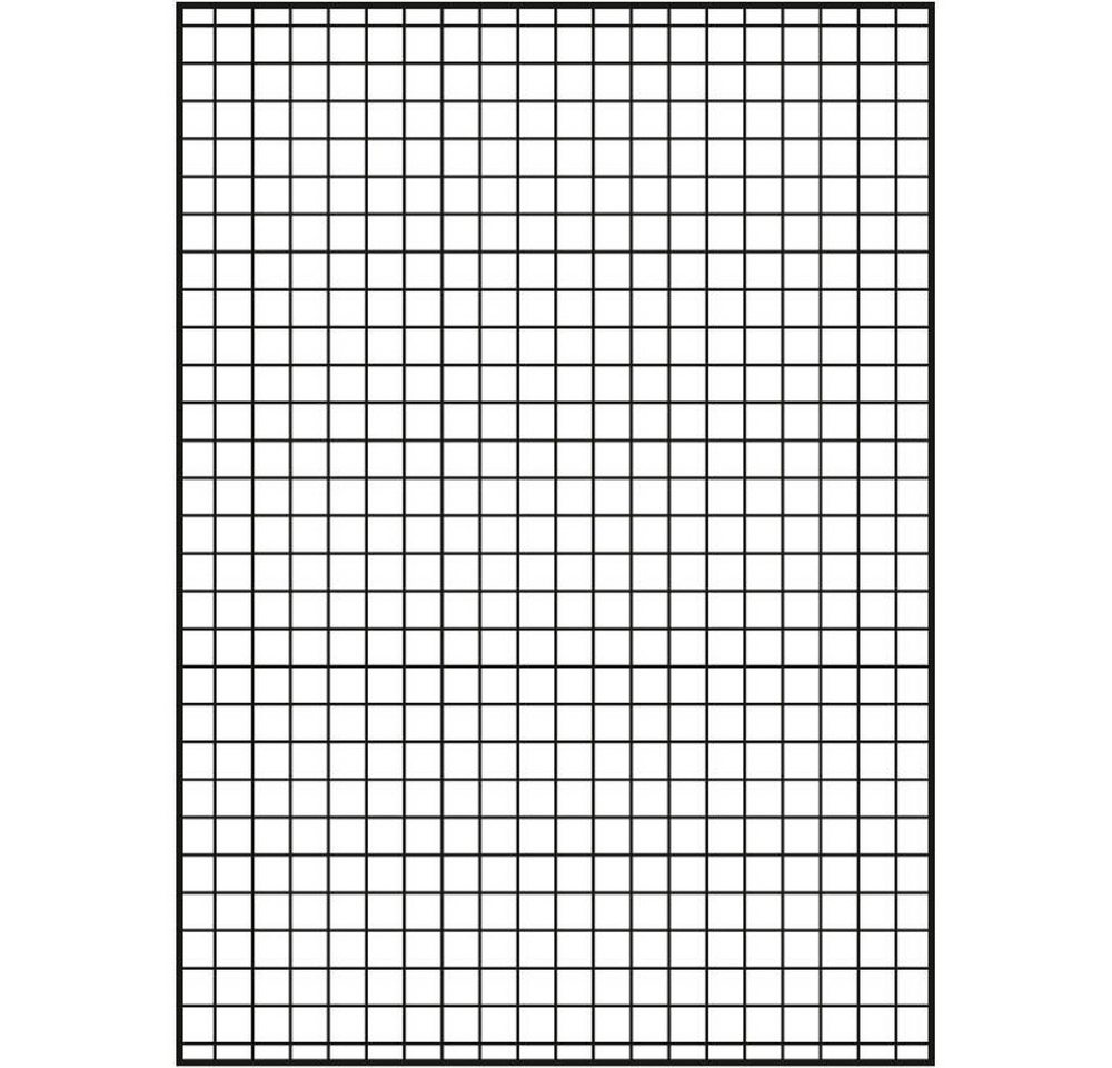 OXFORD Schulheft 1 Schulheft Lin. 5 (kariert 5mm) 16 Blatt ohne Rand A5 blau