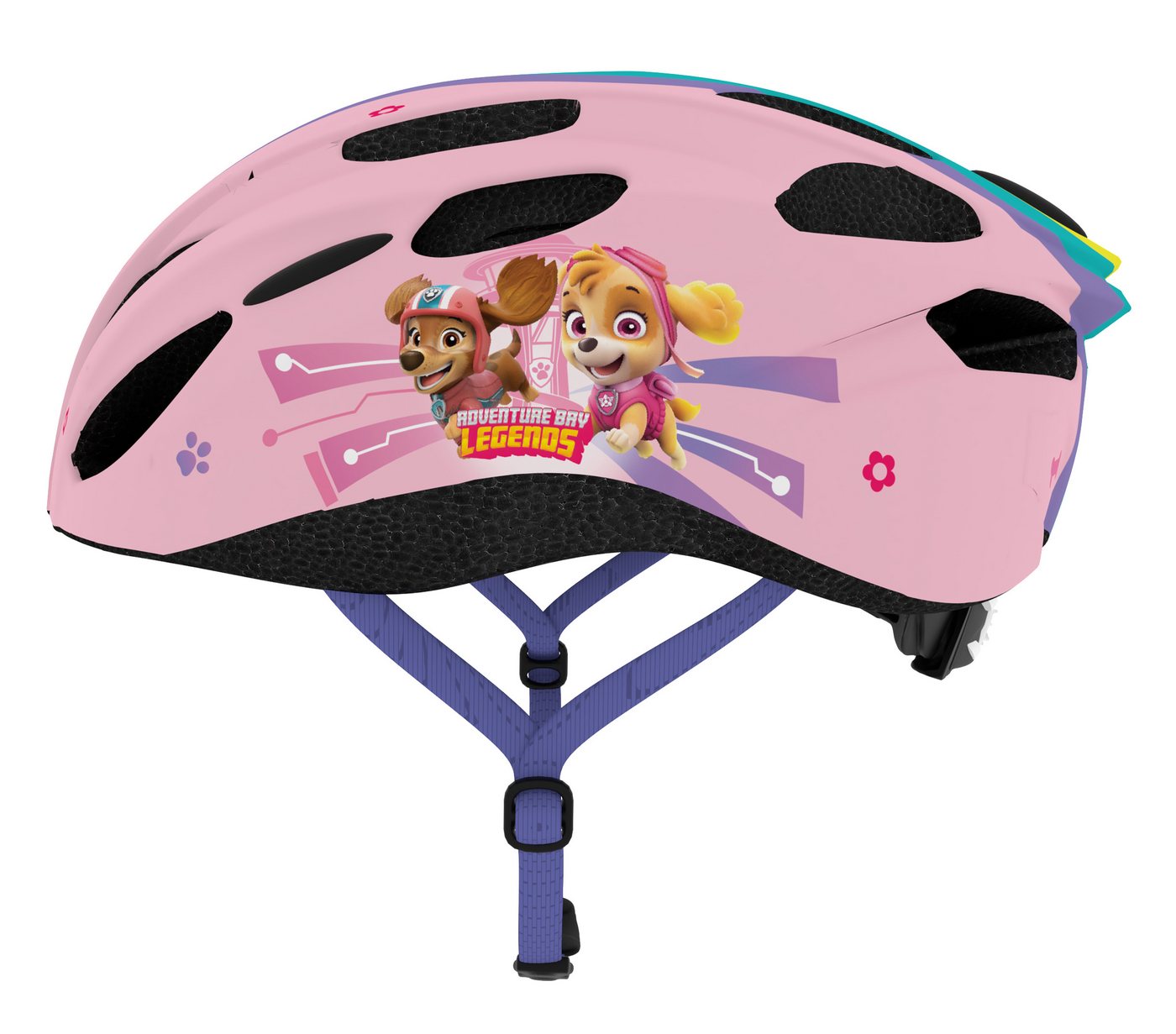 PAW PATROL Kinderfahrradhelm Sicherer Helm für Kinder mit 17 Lüftungsöffnungen (52-56 cm) Bild 4