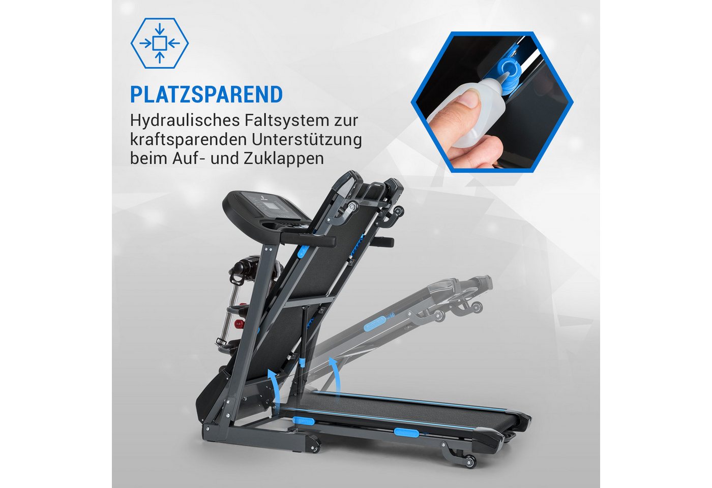 Capital Sports Laufband Pacemaker F120 Pro Bild 3