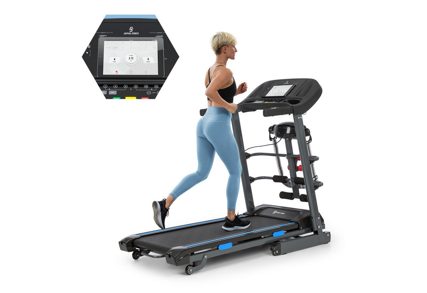 Capital Sports Laufband Pacemaker F120 Pro Bild 5