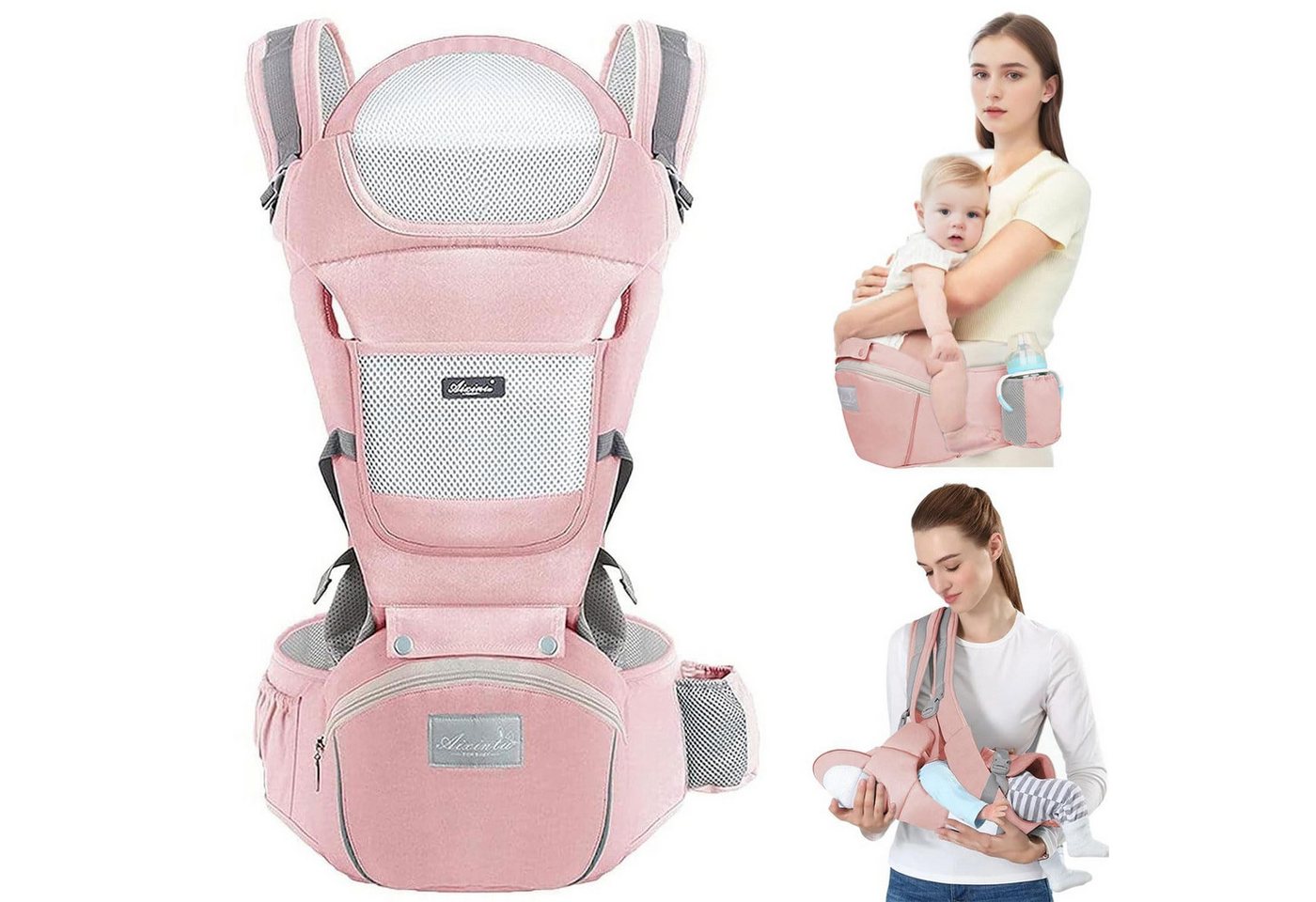 feinlux Babytrage CT0872-Pink