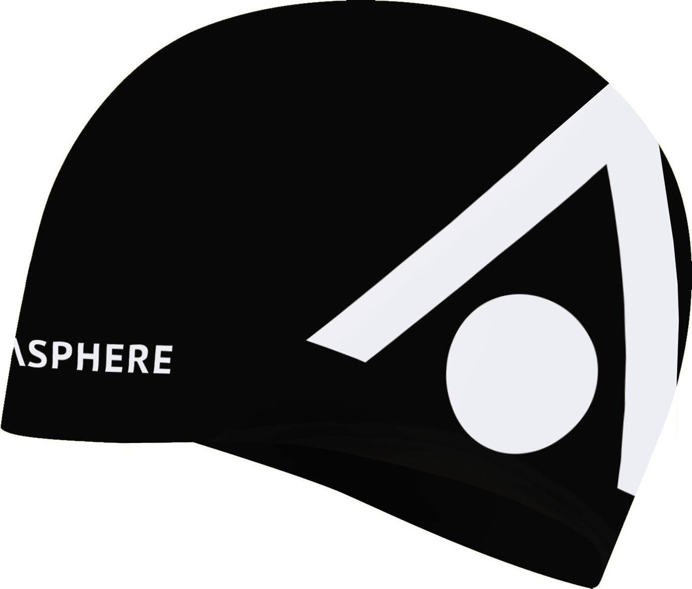 Aquasphere Badekappe TRI CAP BLACK WHITE