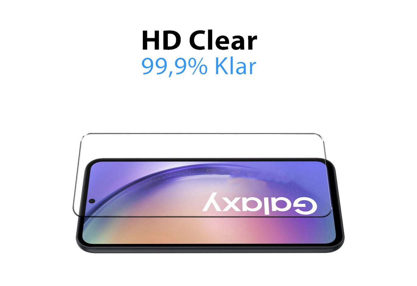 CoolGadget Schutzfolie Panzerfolie für Samsung Galaxy S24 Ultra, (Spar-Set 4in1, 2x Displayschutz, 2x Kameraschutz), Panzerglas Schutzfolie für Samsung Galaxy S24 Ultra