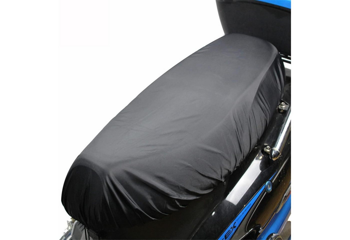 LuxusKollektion Sattelschoner Motorrad Sitzbezug wasserdicht Gummiband Roller L