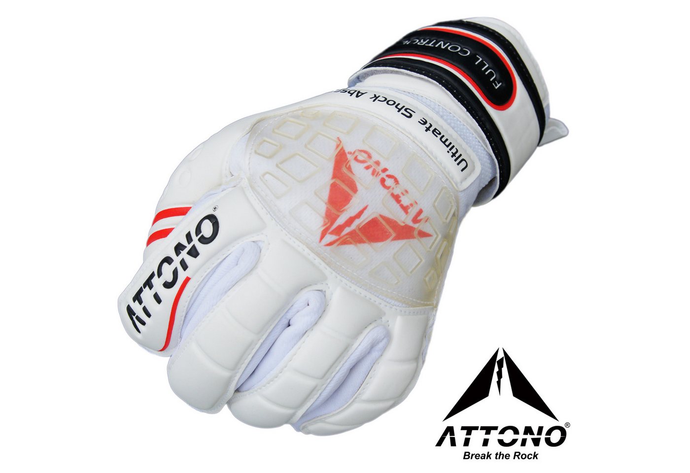 ATTONO Torwarthandschuhe ATTONO Profi Torwarthandschuhe „Full Control“ Torwart Handschuhe Bild 3