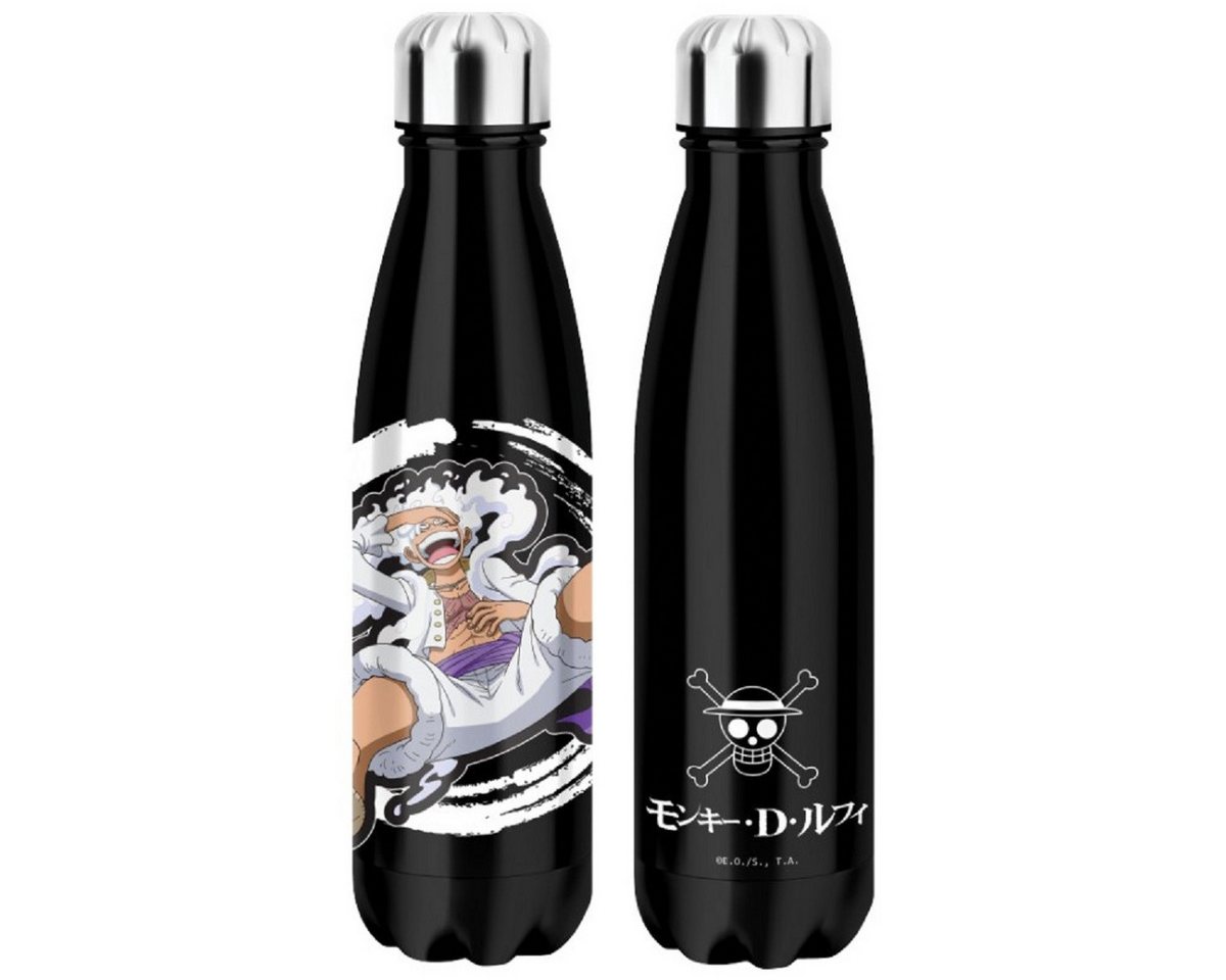 One Piece Isolierflasche Trinkflasche (1 Stk) Edelstahl 500 ml mit Schraubdeckel