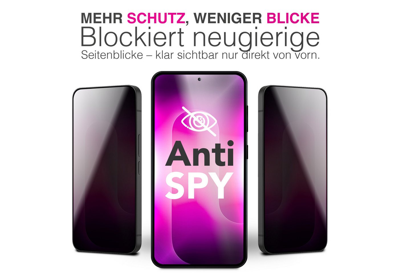 Nalia Schutzfolie Samsung Galaxy S26 Ultra, ANTISPYX PRO Displayschutz - Blickschutz, Install Box & 9H Hartglas Bild 5
