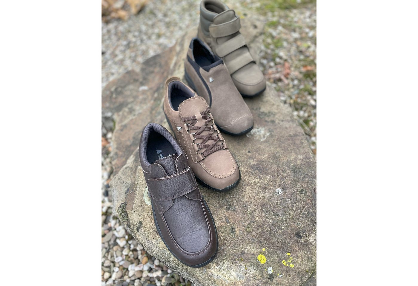 Schmidt Nubukleder Wanderschuh (wasserabweisend) Outdoorschuh Herren Bild 3