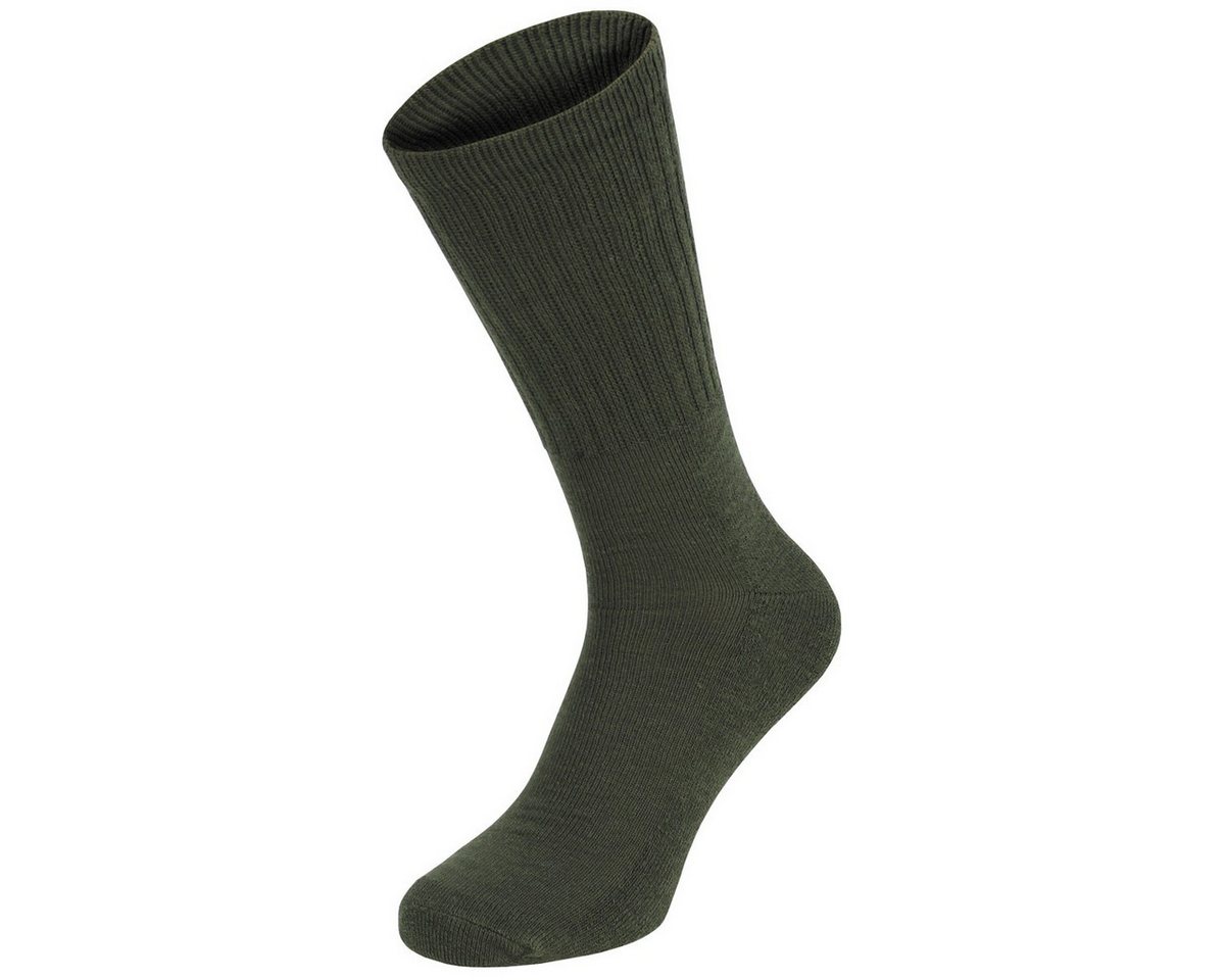MFH Wandersocken Army Socken, oliv, halblang, 3er Pack