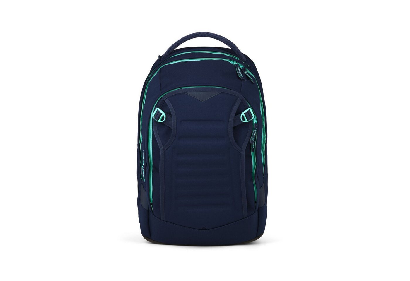 Satch Schulranzen Schulrucksack-Set MATCH PLUS Ocean Mint 3-teilig (3-teilig), Schulranzen, ergonomisch, 30 + 5 Liter, 4 Fächer Bild 2