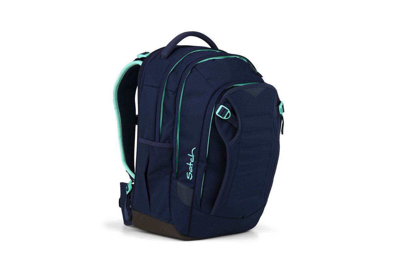 Satch Schulranzen Schulrucksack-Set MATCH PLUS Ocean Mint 3-teilig (3-teilig), Schulranzen, ergonomisch, 30 + 5 Liter, 4 Fächer Bild 3
