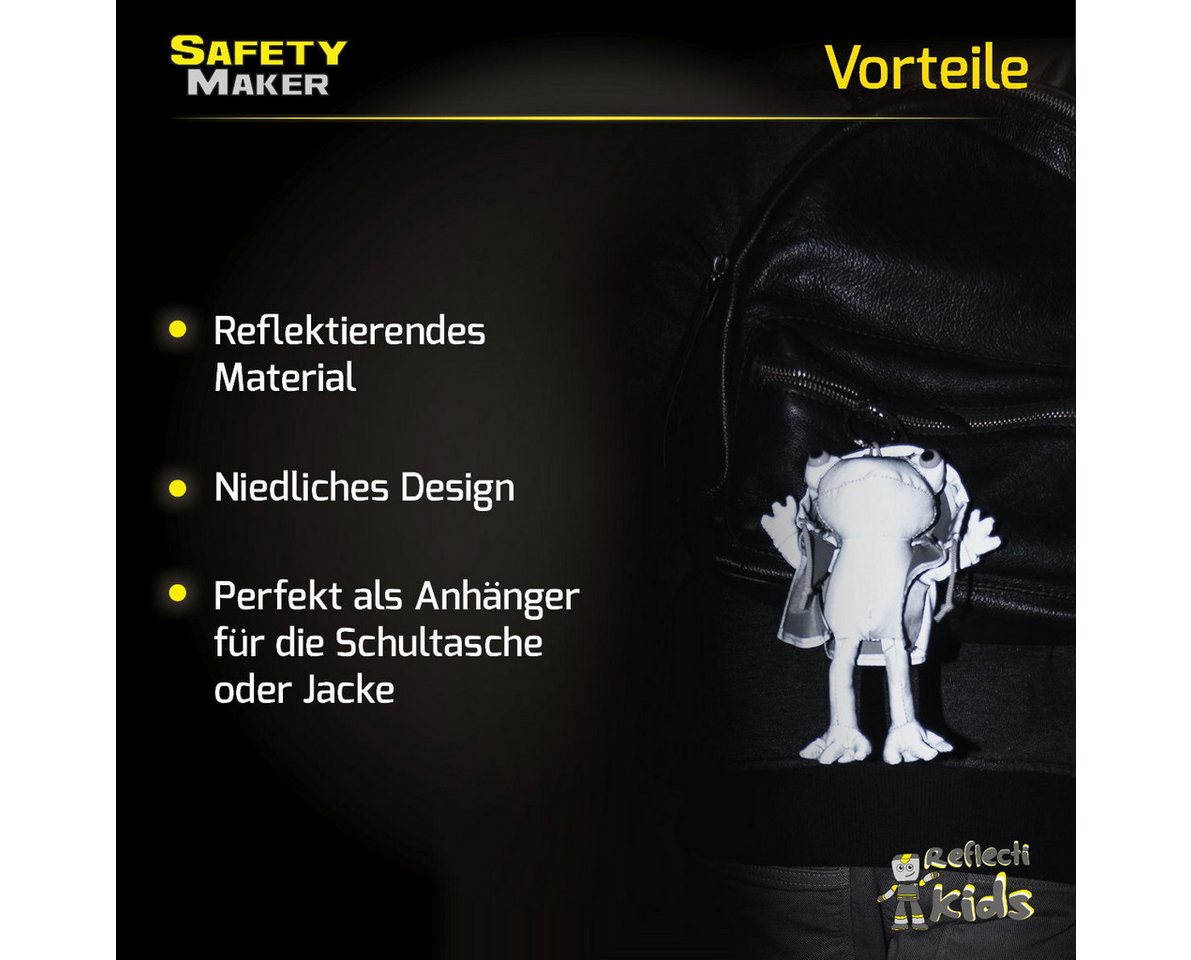 Safety Maker Reflektorband Soft Anhänger Froggy, (1 St., 1 Stück) Bild 3