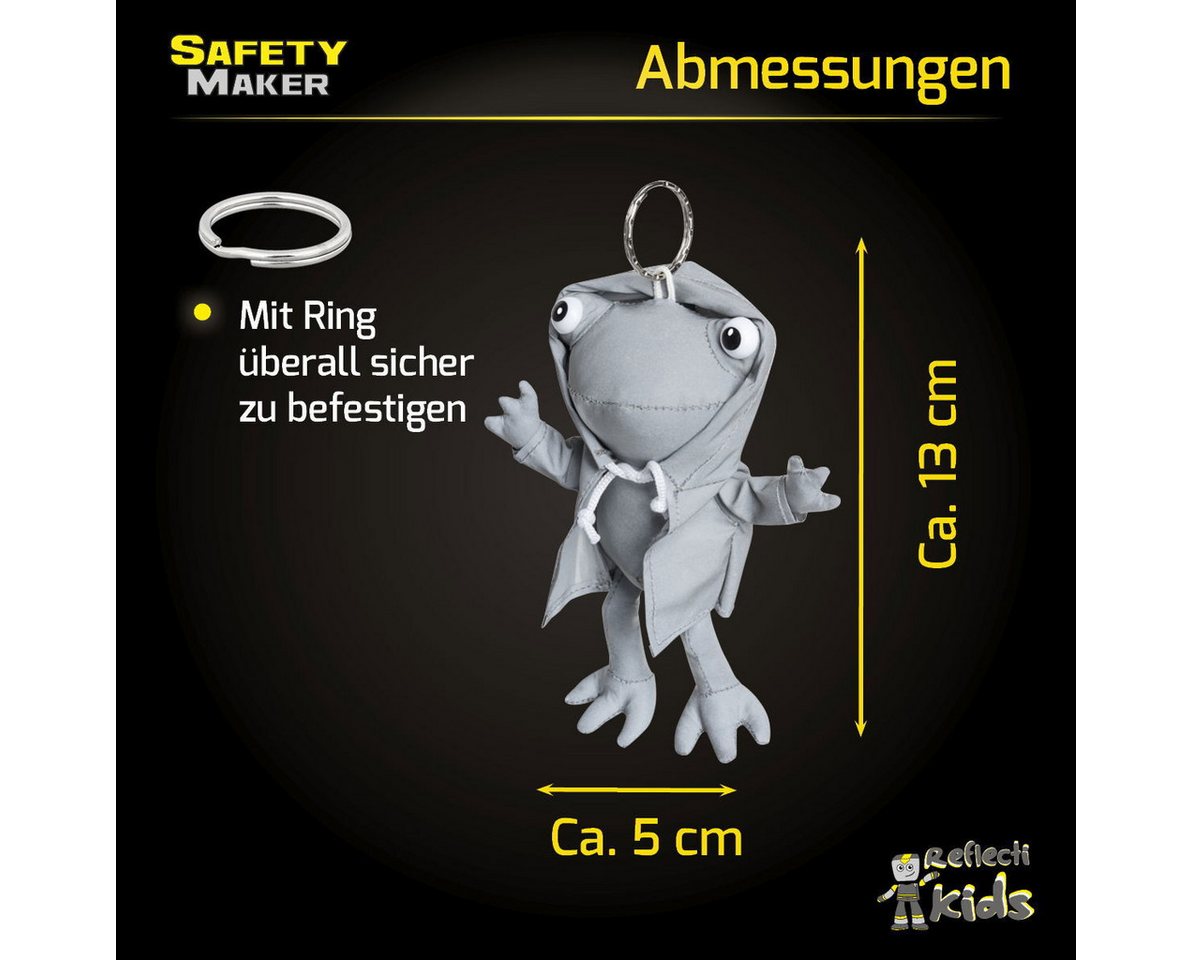 Safety Maker Reflektorband Soft Anhänger Froggy, (1 St., 1 Stück) Bild 5