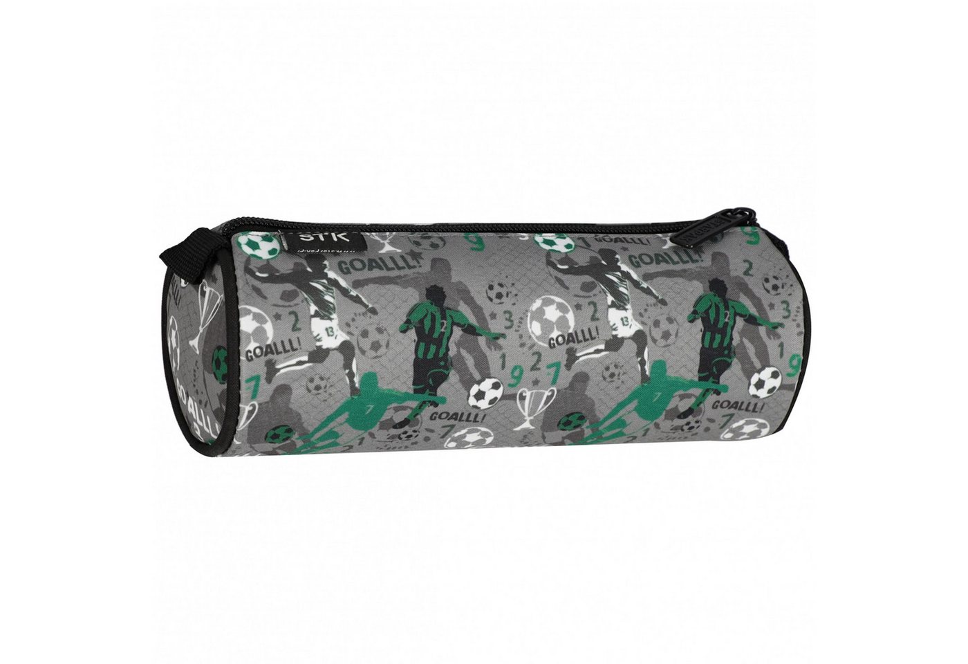 Sarcia.eu Federmäppchen Rundes Fußball-Schulmäppchen für Jungen, 22 × 8 × 8 cm Bild 5