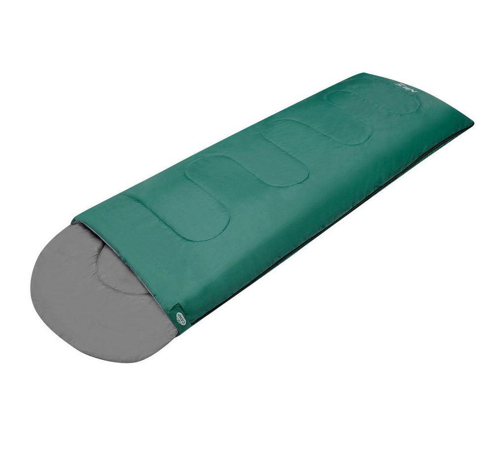 NILS CAMP Schlafsack Deckenschlafsack Campingschlafsack (Spar-Set, 1 tlg., 190 x 75 cm warm), Deckenschlafsack, Doppel-RV, als Decke nutzbar