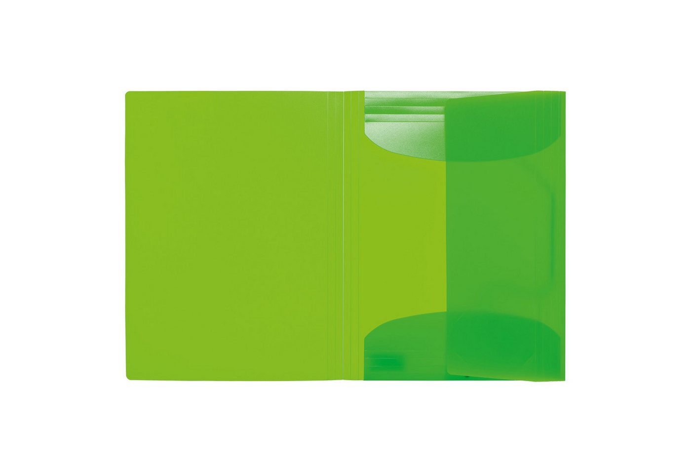 HERMA Organisationsmappe Herma Sammelmappe Eckspanner PP A4 Neon grün