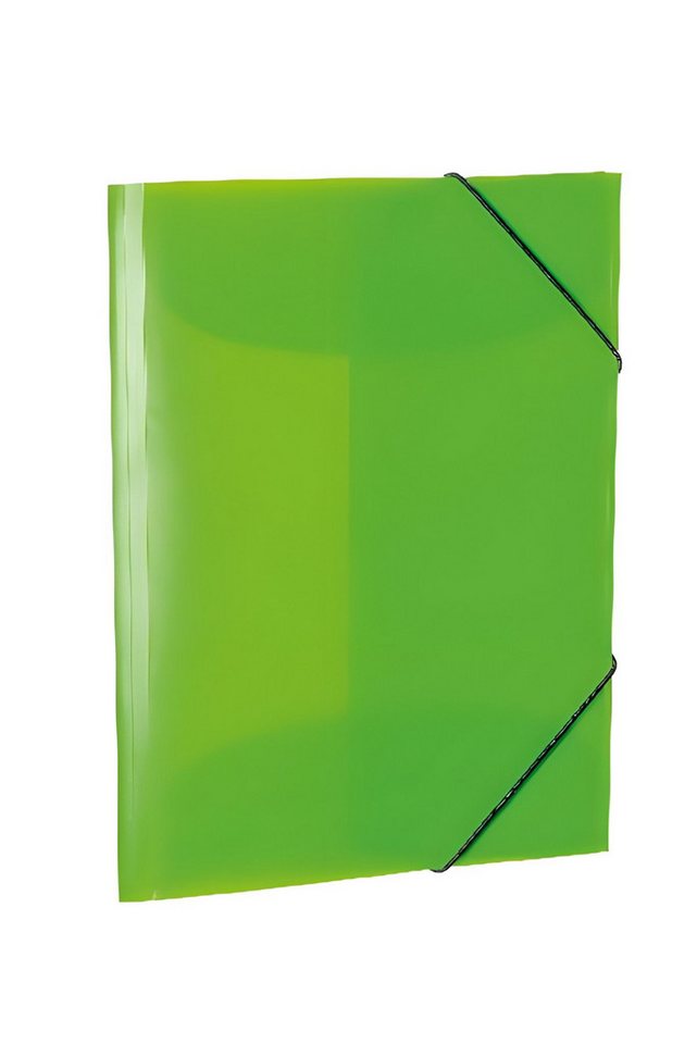 HERMA Organisationsmappe Herma Sammelmappe Eckspanner PP A4 Neon grün Bild 3