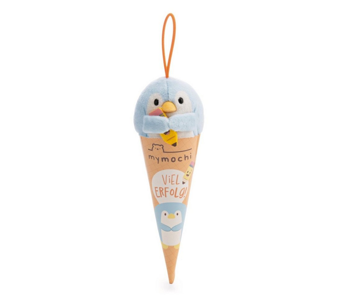 Nici Schultüte mymochi Schlüsselanhänger Pinguin Waddle 8cm mit Bleistift Kuscheltier, als Back to School Geschenk Anhänger, mit kleinem Zubehör moodie