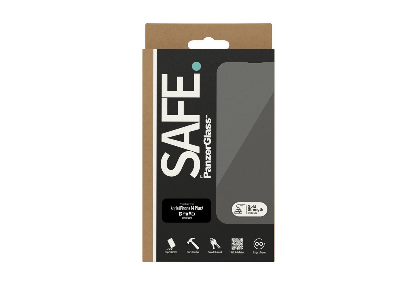 SAFE by PanzerGlass Schutzfolie SAFE. f. iPhone 13 Pro Max, 14 Plus UFW