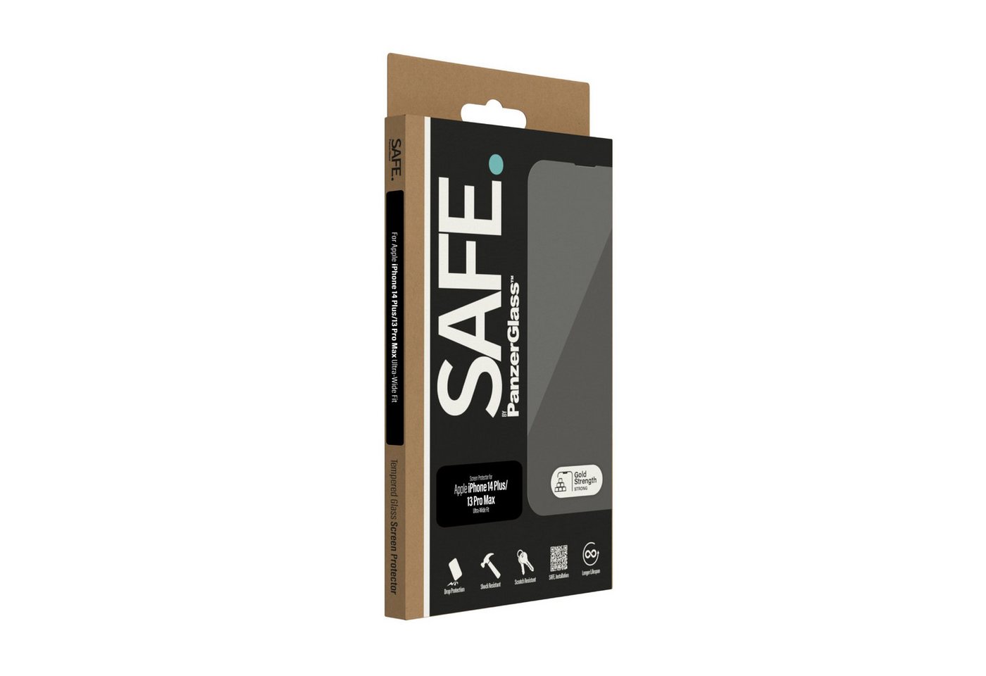 SAFE by PanzerGlass Schutzfolie SAFE. f. iPhone 13 Pro Max, 14 Plus UFW Bild 5