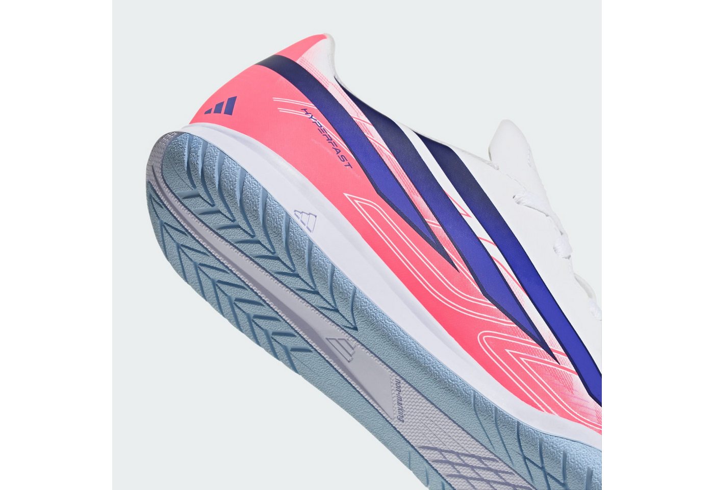 adidas Performance F50 HYPERFAST CLUB KIDS HALLENFUSSBALLSCHUHE Fußballschuh (2-tlg) Bild 3