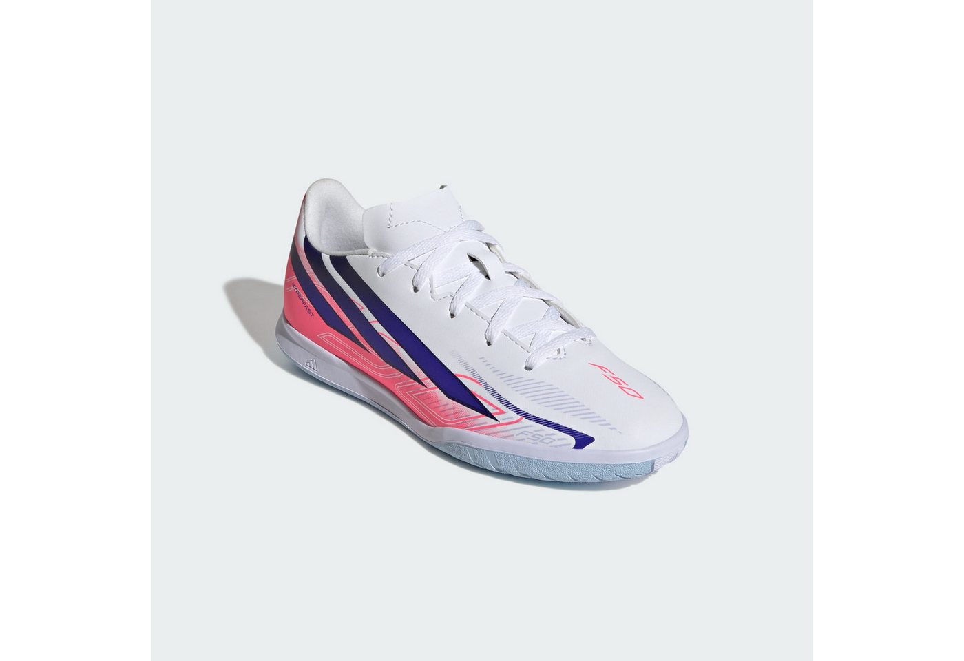 adidas Performance F50 HYPERFAST CLUB KIDS HALLENFUSSBALLSCHUHE Fußballschuh (2-tlg) Bild 5