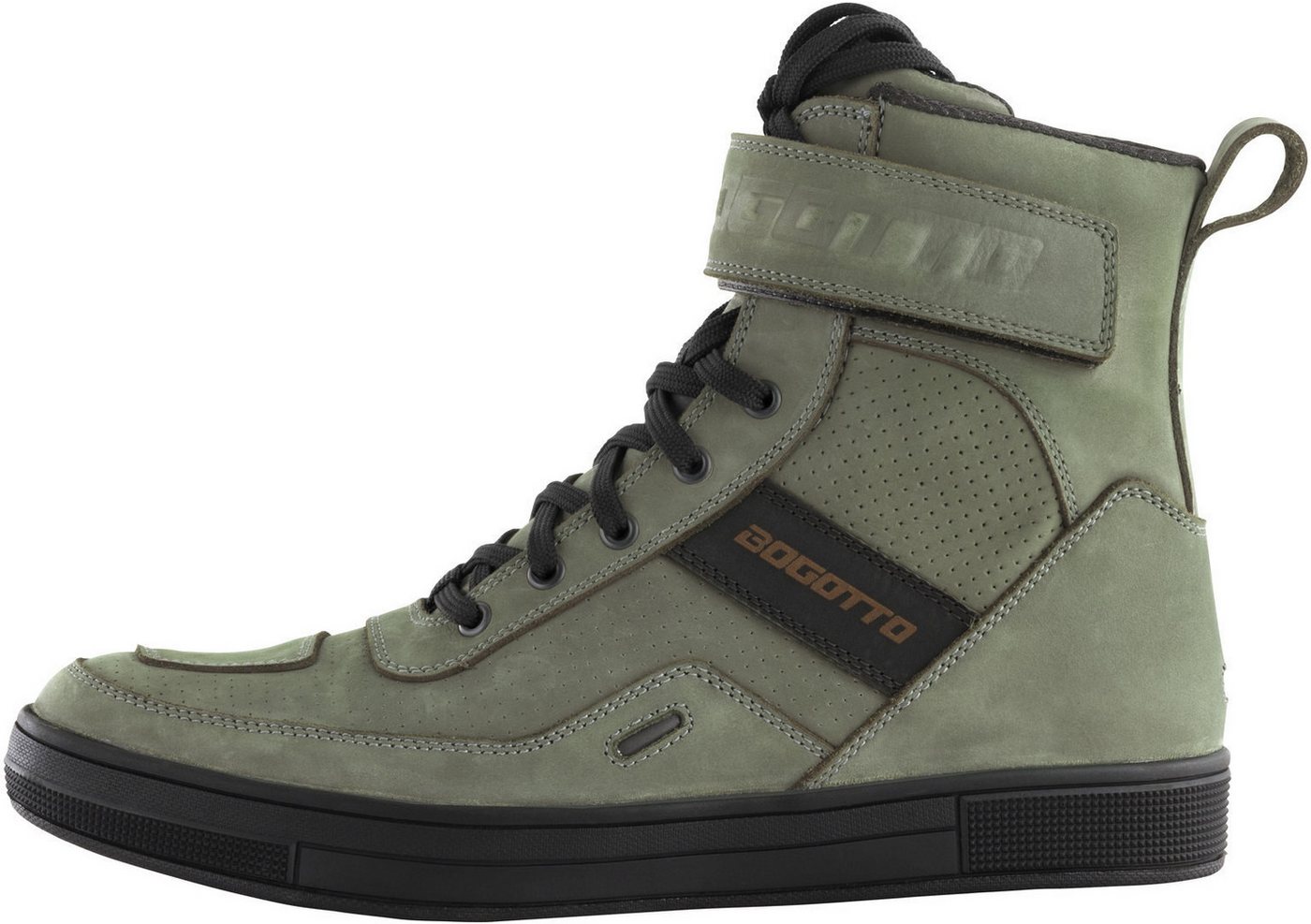 Bogotto Denton perforierte wasserdichte Motorrad Schuhe Motorradstiefel perforiert,wasserdicht Bild 2