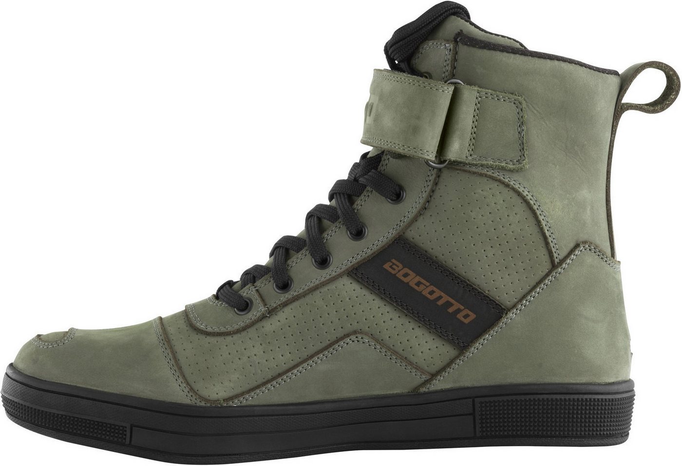 Bogotto Denton perforierte wasserdichte Motorrad Schuhe Motorradstiefel perforiert,wasserdicht Bild 3