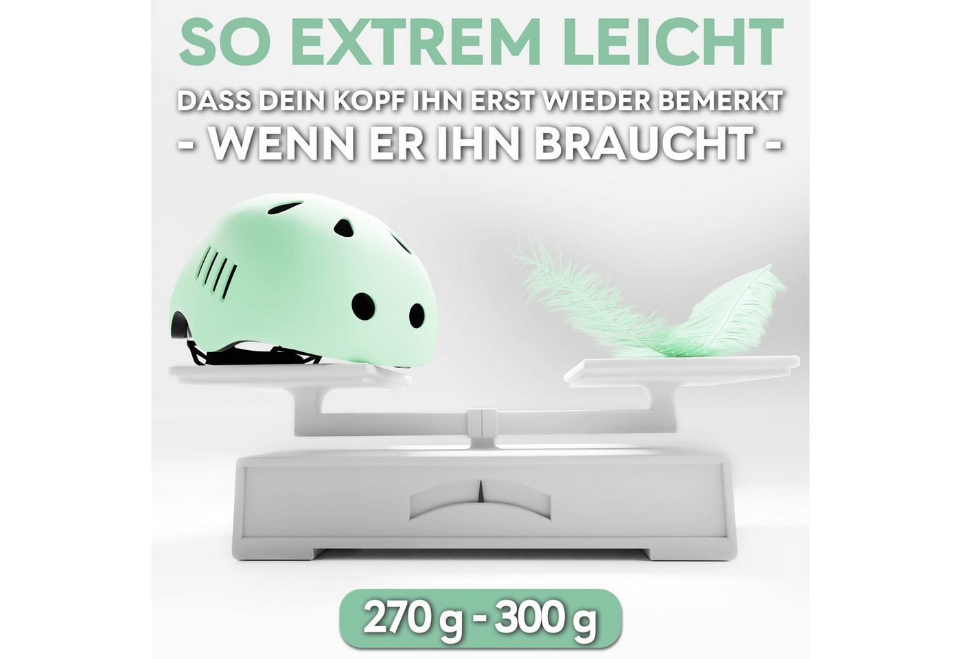 SKATEWIZ Fahrradhelm Kinder ab 6 - Fahrrad Helm Kinder Mädchen - Skaterhelm Kind skate helm, Extrem leicht, gut durchlüftet, zusätzliches Innenpolsterset enthalten Bild 4