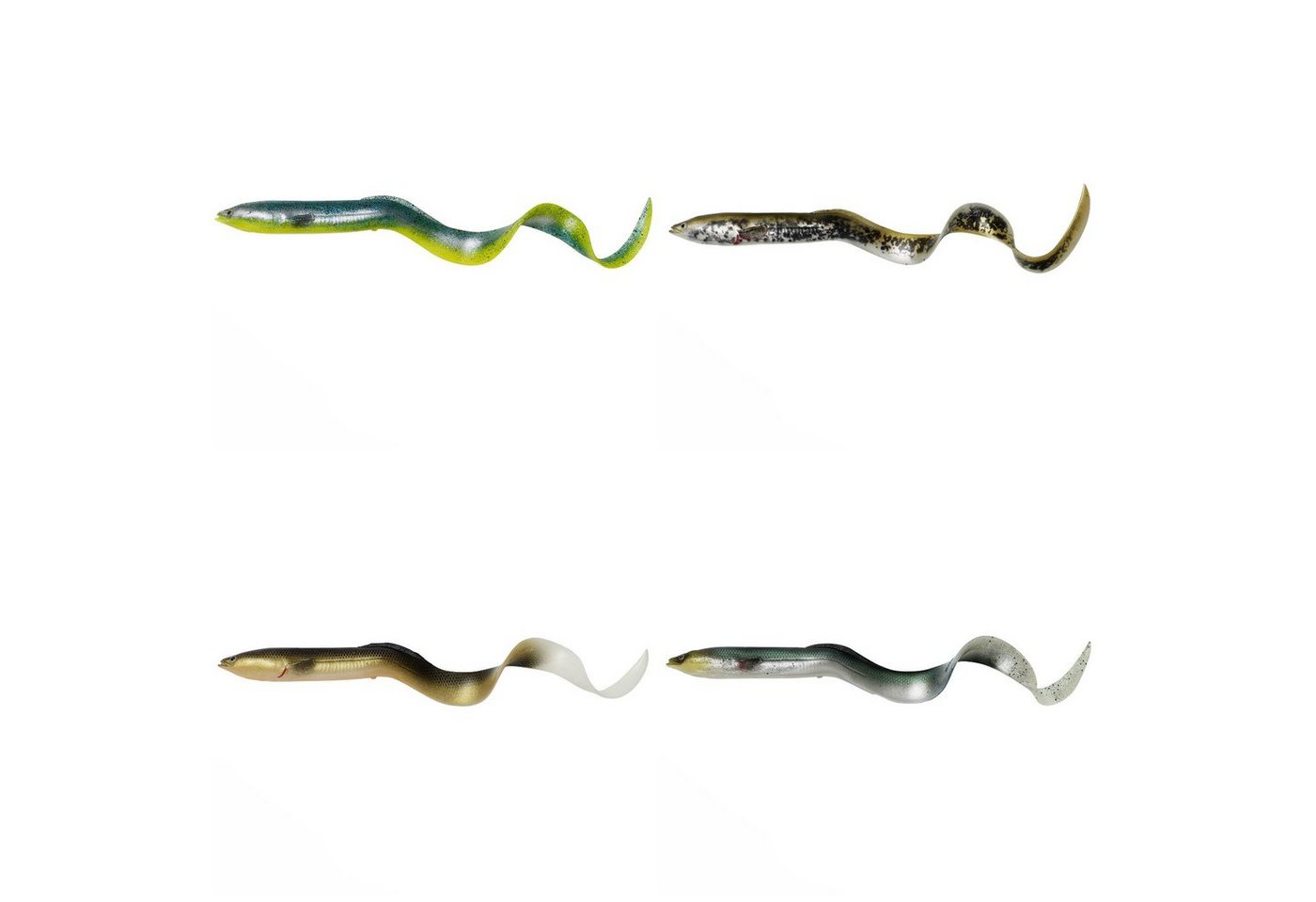 Savage Gear Kunstköder, Savage Gear 3D Real Eel 15cm Dirty Eel Bulk Gummiköder